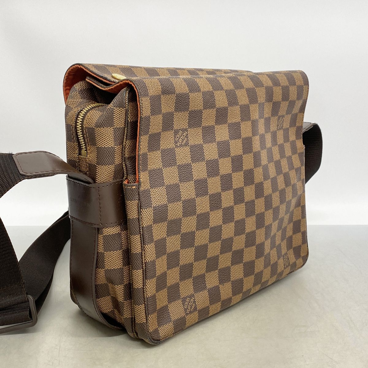 Louis Vuitton Shoulder Bag Damier Naviglio Ebene — view 2