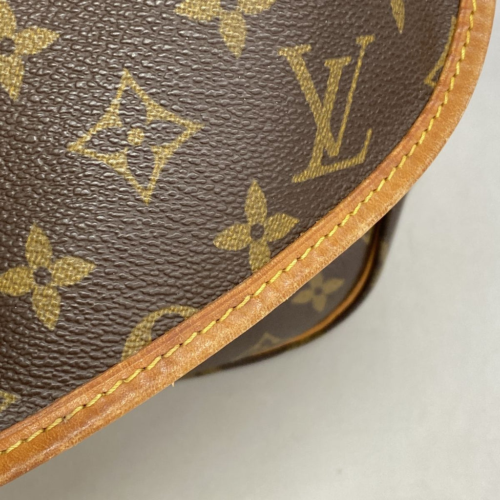 Louis Vuitton Shoulder Bag Monogram Saumur 35 Brown — view 7