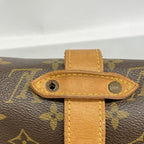 Louis Vuitton Shoulder Bag Monogram Saumur 35 Brown — view 6