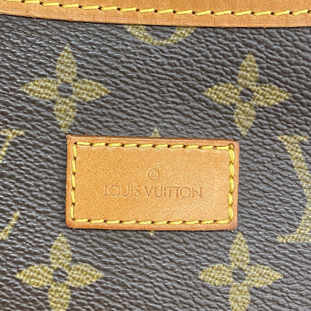 Louis Vuitton Shoulder Bag Monogram Saumur 35 Brown — view 5