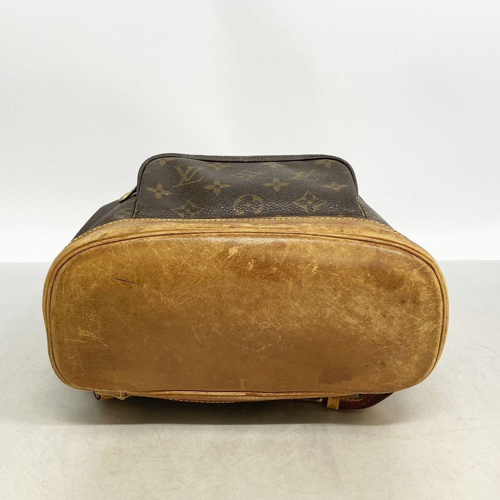 Louis Vuitton Backpack Monogram Montsouris MM Brown — view 3