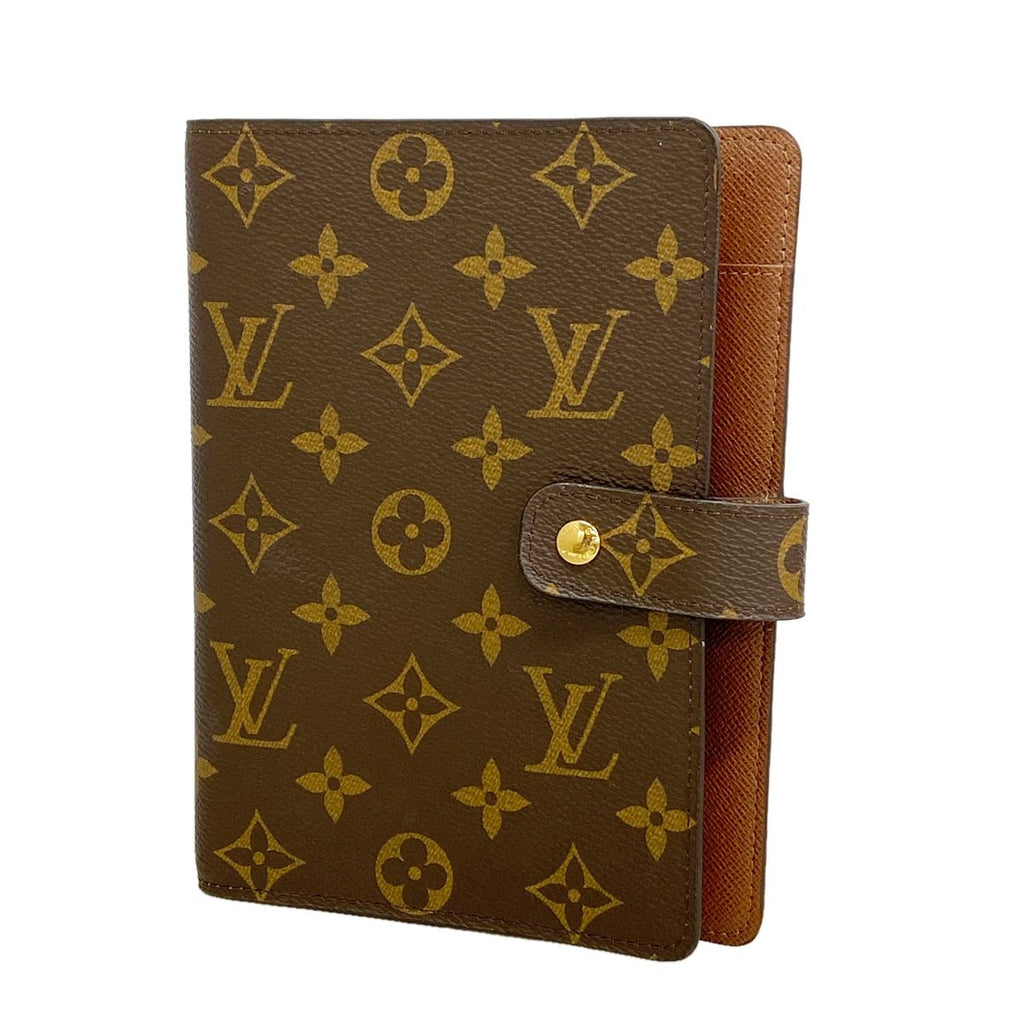 Louis Vuitton Notebook Cover Monogram Agenda MM Brown