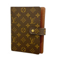 Louis Vuitton Notebook Cover Monogram Agenda MM Brown