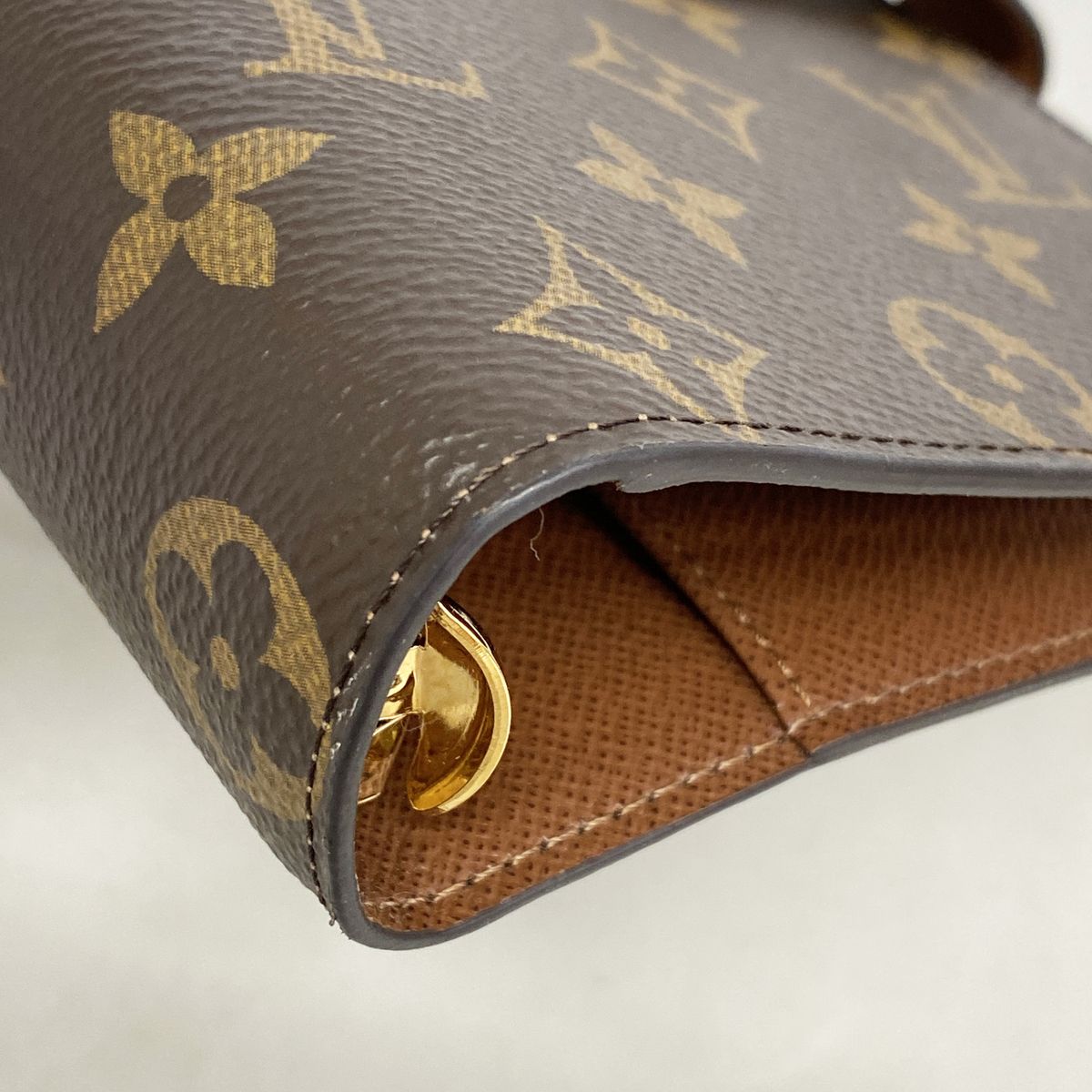 Louis Vuitton Notebook Cover Monogram Agenda MM Brown — view 5
