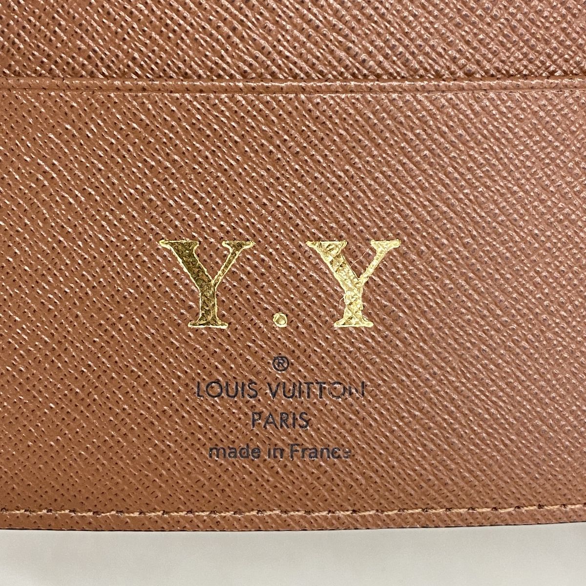 Louis Vuitton Notebook Cover Monogram Agenda MM Brown — view 4