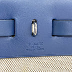 Hermes Herbag PM Toilet Ash Blue Silver Handbag — view 5