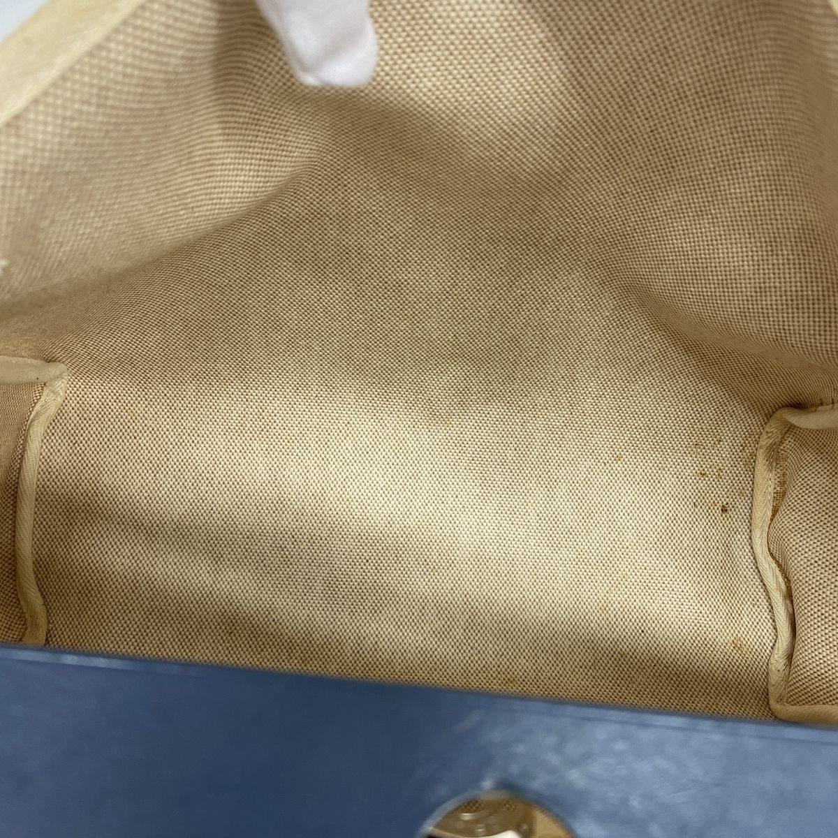 Hermes Herbag PM Toilet Ash Blue Silver Handbag — view 4