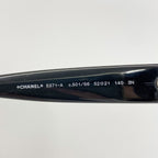 Chanel Sunglasses Acetate Black Silver Eyewear — view 3