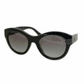 Chanel Sunglasses Acetate Black Silver Eyewear