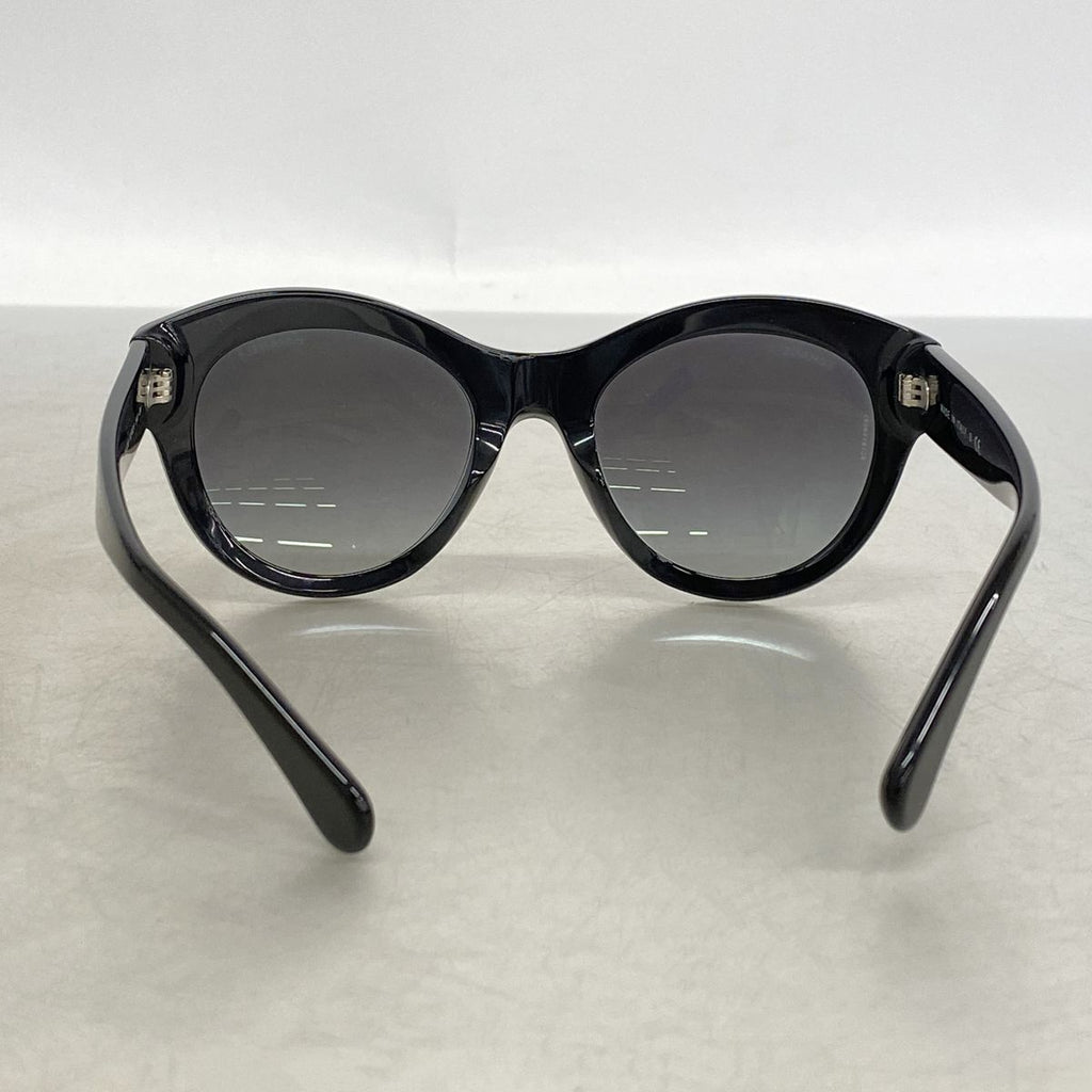 Chanel Sunglasses Acetate Black Silver Eyewear — view 7