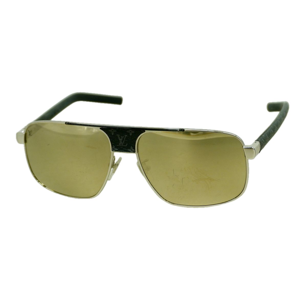 Louis Vuitton Sunglasses Monogram Eclipse Pacific Black Silver Eyewear