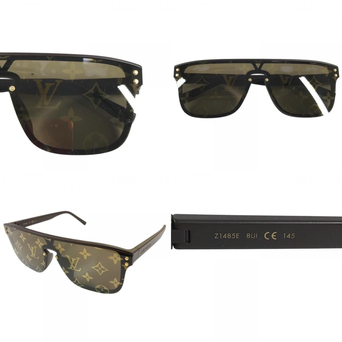 Louis Vuitton Sunglasses LV Waimea Acetate Monogram Brown Eyewear — view 7