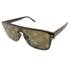 Louis Vuitton Sunglasses LV Waimea Acetate Monogram Brown Eyewear