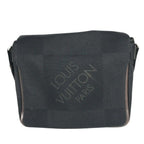 Louis Vuitton Shoulder Bag Petit Messager Damier Geant Canvas Black