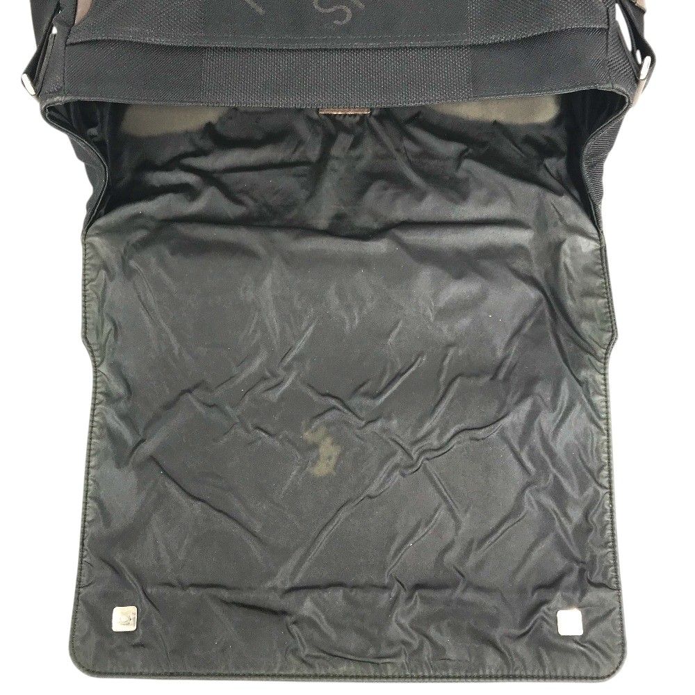 Louis Vuitton Shoulder Bag Petit Messager Damier Geant Canvas Black — view 6