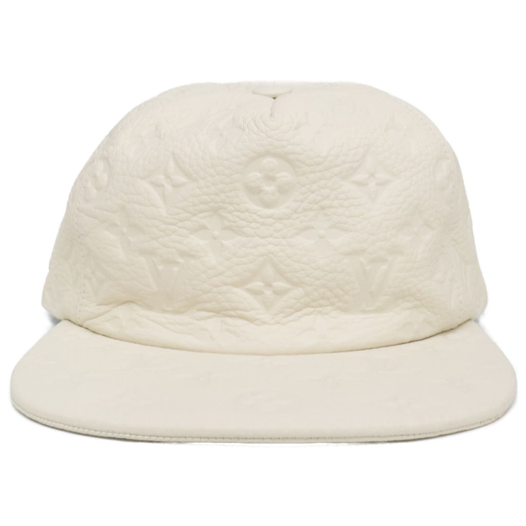Louis Vuitton Monogram Empreinte Taurillon Leather Quill 1.0 Cap TU Hat — view 2