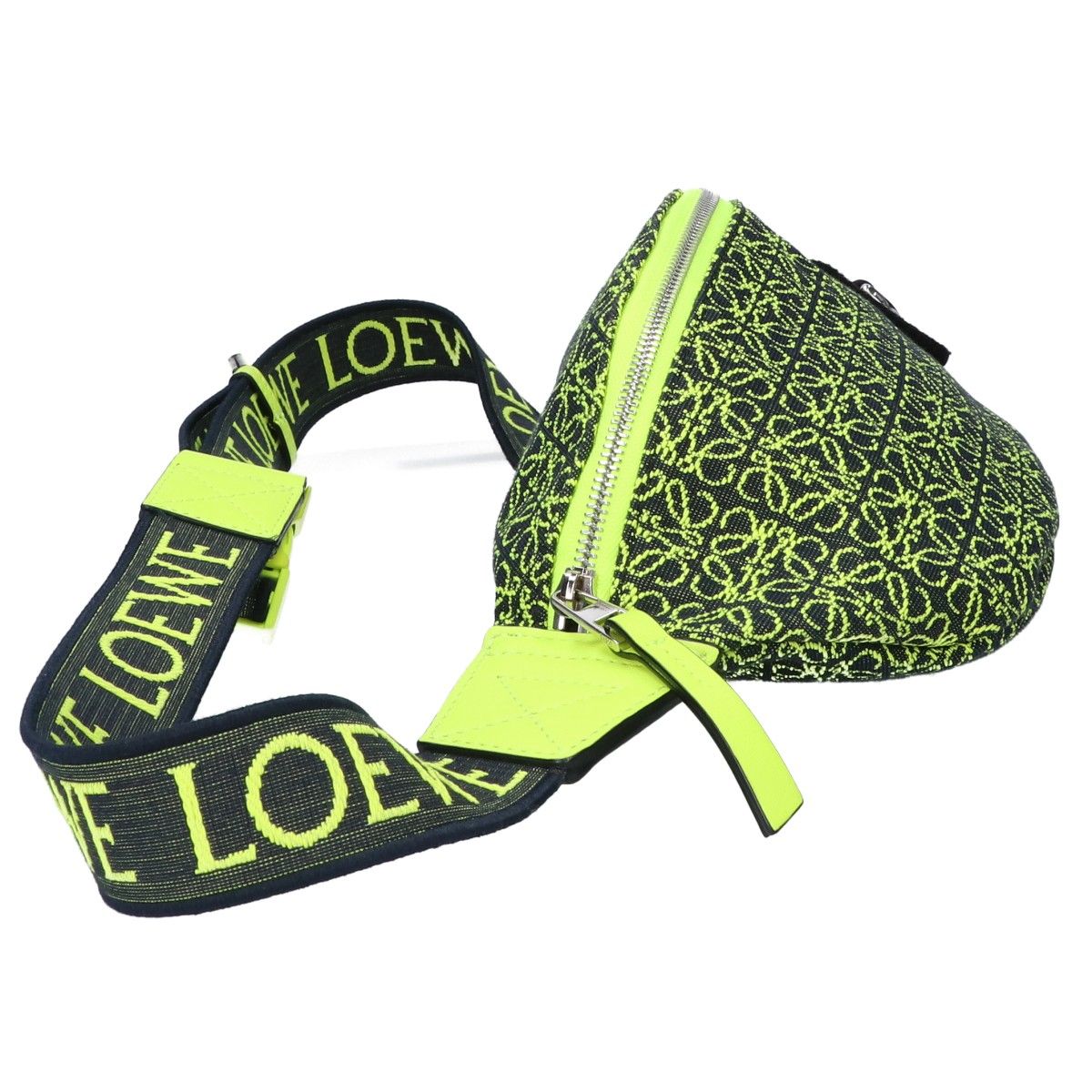 Loewe Yellow Canvas Belt Bag — view 3