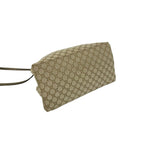 Celine Macadam Blason Pattern Triomphe Canvas Leather Shoulder Bag Pochette — view 7