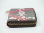 Louis Vuitton LV Zippy Wallet Monogram Bay Zip Around Brown Pink — view 4