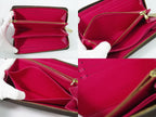 Louis Vuitton LV Zippy Wallet Monogram Bay Zip Around Brown Pink — view 7