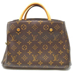 Louis Vuitton Montaigne BB 2-Way Monogram Brown Handle Handbag — view 2