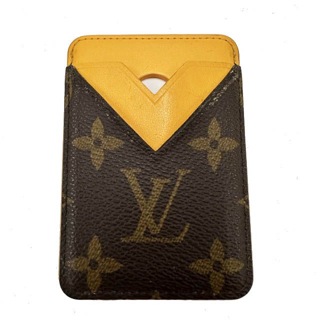 Louis Vuitton Monogram Shadow Card Case Magnet Mag Safe Smartphone Holder