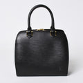 Louis Vuitton Epi Pont Neuf Handbag Black Gold