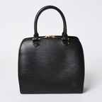 Louis Vuitton Epi Pont Neuf Handbag Black Gold