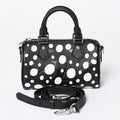 Louis Vuitton Nano Speedy Handbag Yayoi Kusama Monogram Empreinte Black