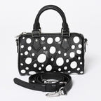 Louis Vuitton Nano Speedy Handbag Yayoi Kusama Monogram Empreinte Black