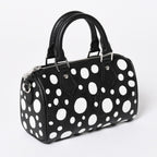 Louis Vuitton Nano Speedy Handbag Yayoi Kusama Monogram Empreinte Black — view 4