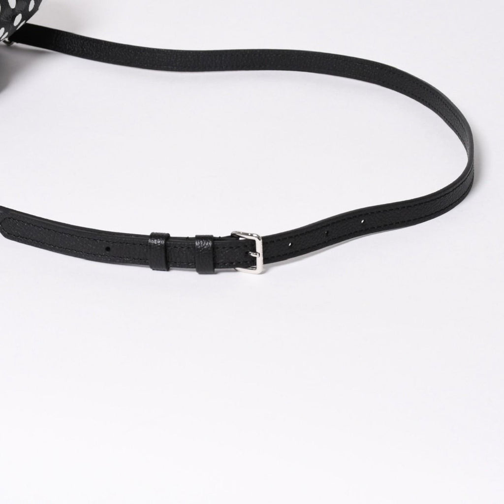 Louis Vuitton Nano Speedy Handbag Yayoi Kusama Monogram Empreinte Black — view 8