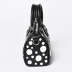 Louis Vuitton Nano Speedy Handbag Yayoi Kusama Monogram Empreinte Black — view 5