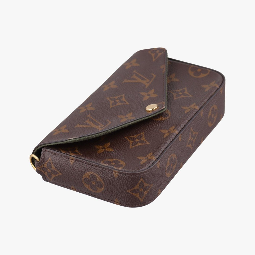 Louis Vuitton Multy Pochette Felicie Monogram Brown Canvas Shoulder Bag — view 5