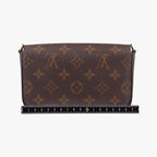 Louis Vuitton Multy Pochette Felicie Monogram Brown Canvas Shoulder Bag — view 2