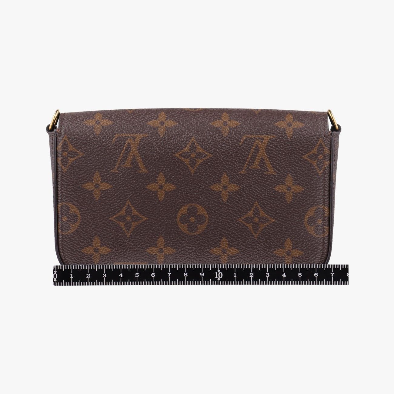 Louis Vuitton Multy Pochette Felicie Monogram Brown Canvas Shoulder Bag — view 2