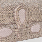 Bottega Veneta Intrecciato Rialto Chain Shoulder Bag Pink — view 5