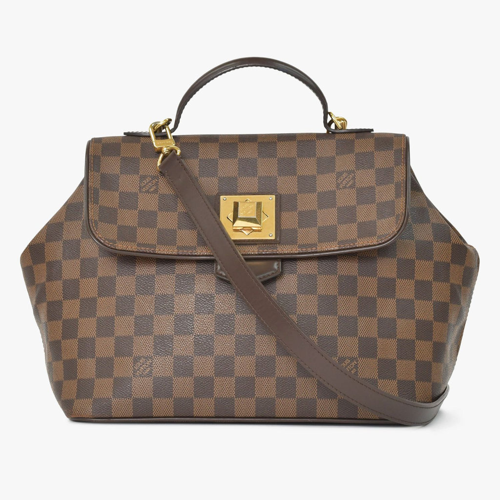 Louis Vuitton Bergamo MM 2-Way Shoulder Bag Damier Brown