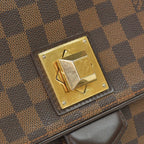 Louis Vuitton Bergamo MM 2-Way Shoulder Bag Damier Brown — view 5