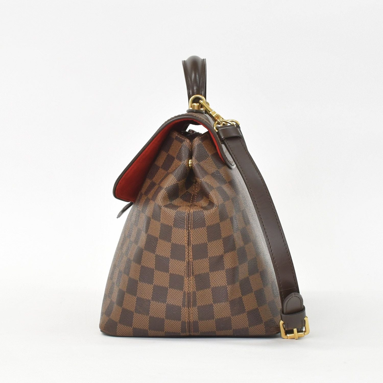 Louis Vuitton Bergamo MM 2-Way Shoulder Bag Damier Brown — view 3