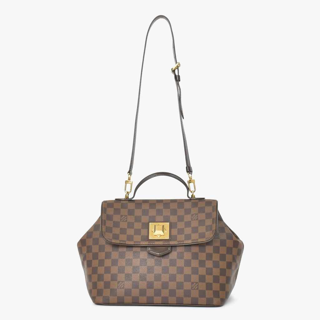 Louis Vuitton Bergamo MM 2-Way Shoulder Bag Damier Brown — view 4