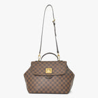 Louis Vuitton Bergamo MM 2-Way Shoulder Bag Damier Brown — view 4