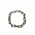 Louis Vuitton Bracelet Chain Monogram Corie Bangle Metal L Silver