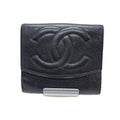 Chanel Hook Wallet CC Logo Black