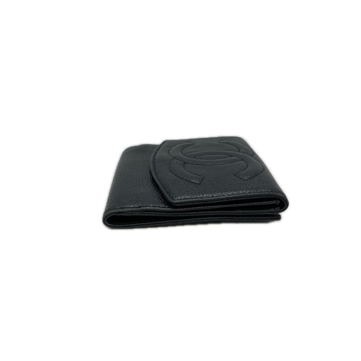 Chanel Hook Wallet CC Logo Black — view 3