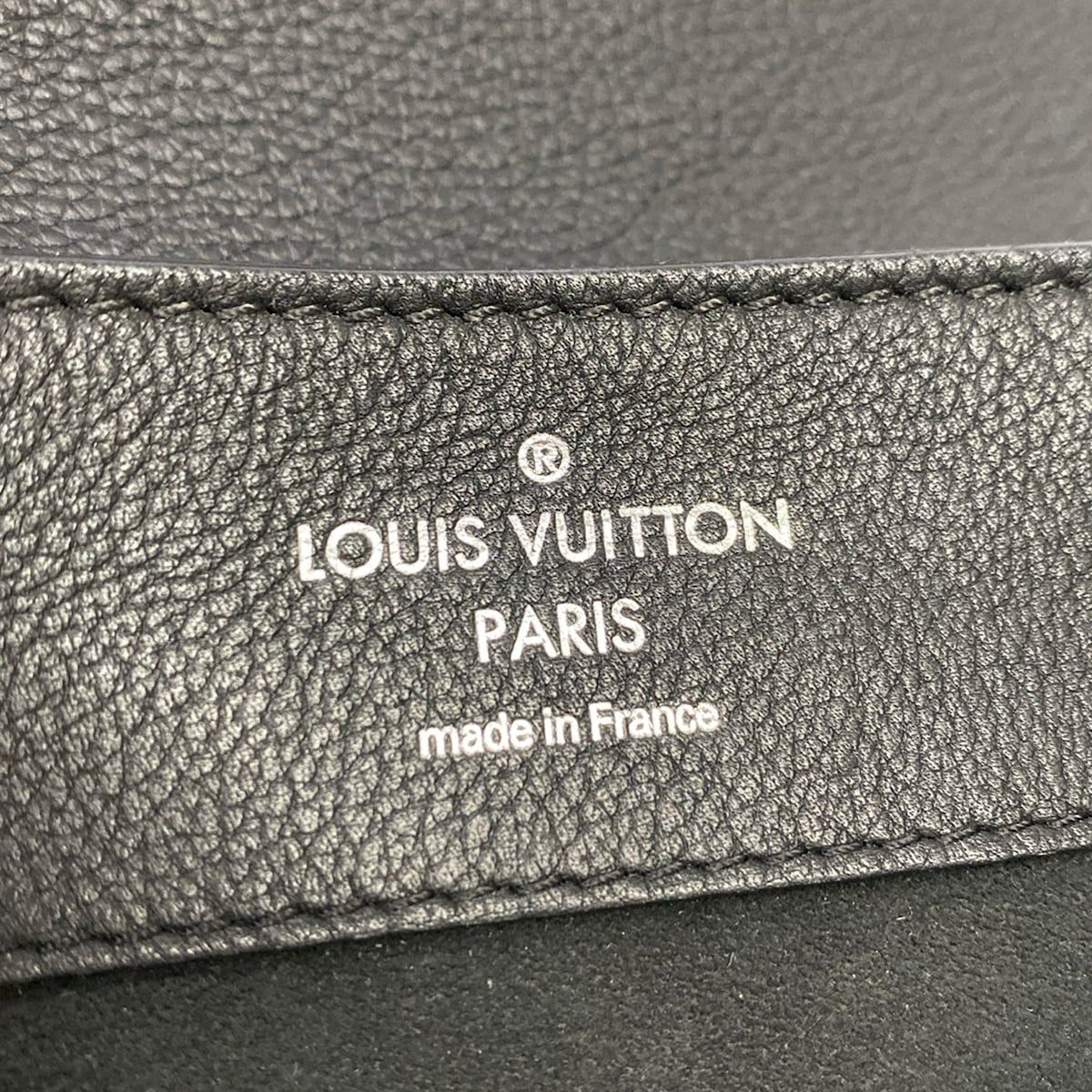 Louis Vuitton Backpack Lockme Noir Leather — view 8
