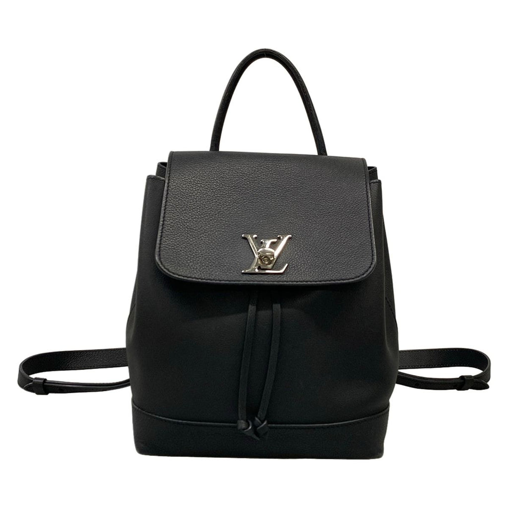 Louis Vuitton Backpack Lockme Noir Leather