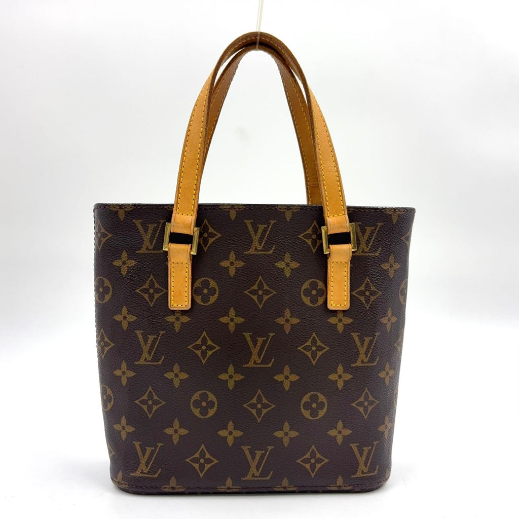 Louis Vuitton Vavin PM Monogram Leather Brown Handle Gold Handbag