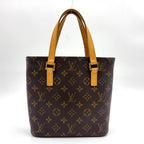 Louis Vuitton Vavin PM Monogram Leather Brown Handle Gold Handbag