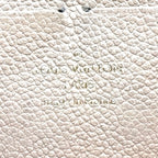 Louis Vuitton Zippy Wallet Monogram Empreinte Tourterelle Leather Beige Round — view 4